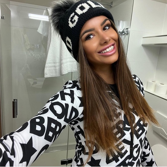 Goldbergh Women's Type Pully Half-Zip Base Layer logo base layer white - Picture 1 of 5